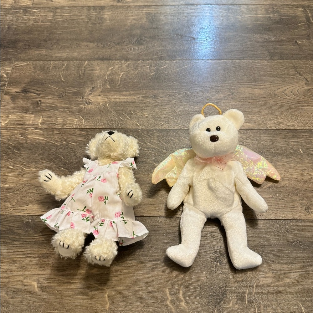 Set of 2 TY Beanie Baby Bears‎